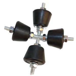 <span class=keywords><strong>Bloc</strong></span> pare-chocs en caoutchouc amortisseur amortisseur en caoutchouc avec boulon fileté Supports anti-vibration coussin <span class=keywords><strong>climatiseur</strong></span> anti-amortisseur en caoutchouc - Product Image 1