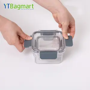 Food Stack able Clip Lock Tritan Kunststoff Oem Auslaufs ichere Süßigkeiten Luftdichte Snack-Aufbewahrung behälter für Lebensmittel