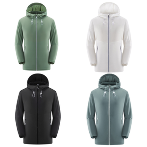 Veste coupe-vent légère <span class=keywords><strong>anti</strong></span>-<span class=keywords><strong>UV</strong></span> à séchage rapide pour <span class=keywords><strong>homme</strong></span>, vêtements de protection solaire pour la course à pied et le cyclisme - Product Image 5