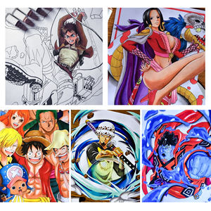 Penjualan paling laris standar EU CE Pass 24/36/48/60/80/168 // 200/262 warna melukis ujung ganda alkohol Set pena spidol permanen - Product Image 4