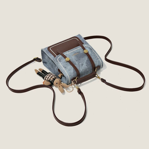 Sac à dos coréen unique et élégant pour femmes, sac d'école polyvalent en cuir à la mode, sac de <span class=keywords><strong>travail</strong></span> élégant et sophistiqué haut de gamme et luxueux - Product Image 2