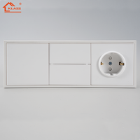 Enchufe Schuko Estándar Europeo Alemán y Francés, con Puerto USB Tipo C, para Interruptores de Luz y Enchufes de Pared, Superventas