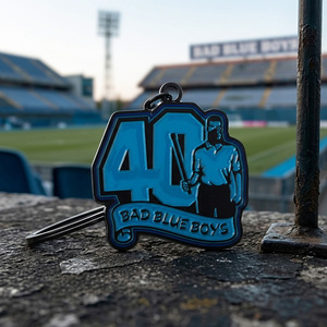 Portachiavi in Lega di Zinco Pressofuso Personalizzato con Logo Smaltato, Catene Portachiavi Personalizzate all'Ingrosso per Eventi e Souvenir - Product Image 2