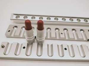 カスタムシルバーアルミニウムリップバームファンデーションスティック充填型鏡面研磨ISO9001認証12キャビティDIYリップスティック型 - Product Image 2