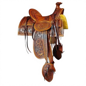Sillín de Carreras Inglés Personalizado OEM de Cuero Genuino y Madera de Bambú NA63 BS, Alfombras para Caballos Internacionales, Herrajes Sostenibles SUS304 - Product Image 4