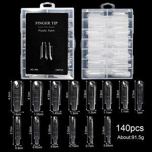 Puntas de Uñas de Gel UV de Poliéster, Molde Dual 3D con Patrón de Serpiente, Molde de Extensión Rápida para Uñas Postizas, Herramienta de Manicura para Salón - Product Image 1