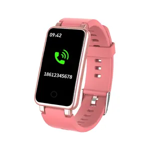 C2 plus smart band cardiofrequenzimetro pressione sanguigna Fitness Smart Bracelet Sport Smartwatch per xiaomi C1 F1 C1P Sleep Monitor