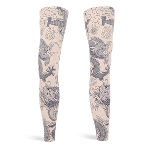 Personalizado <span class=keywords><strong>Baloncesto</strong></span> Béisbol Ciclismo Tatuaje Estampado Compresión Protección solar Mangas del brazo - Product Image 5