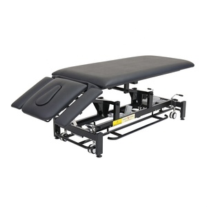 Bingkai logam meja dekompresi tulang belakang pijat chiropraktik fisioterapi dapat disesuaikan Hi Low <span class=keywords><strong>Adjustable</strong></span> elektrik - Product Image 1