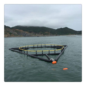 Diámetro 60 metros redonda hdpe flotante de la acuicultura trampas para la agricultura la cría de pescado - Product Image 2