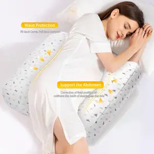Soft Adjustable Width Pregnancy Body Pillow Pregnancy Pillows Baby Bub Maternity Pillow