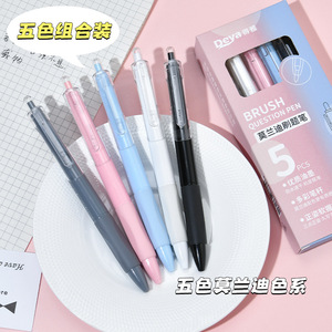 Customized Gel <b>Pen</b> Morandi Color 0.5mm ST Tip Quick Drying For Practice - Product Image 4