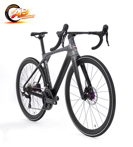Bicicleta de Carretera Aerodinámica de Fibra de Carbono de 24 Velocidades, Frenos de Disco Hidráulicos, Tecnología EPS, Diseño Ligero, <span class=keywords><strong>Pedales</strong></span> Ordinarios, Ruedas 700c - Product Image 2