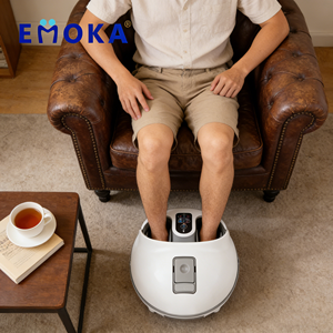 Máquina Masajeadora de Pies Eléctrica con Rodillos, Técnicas de Acupresión y Shiatsu, Vapor y Calor, con Soporte Técnico en Línea - Product Image 2