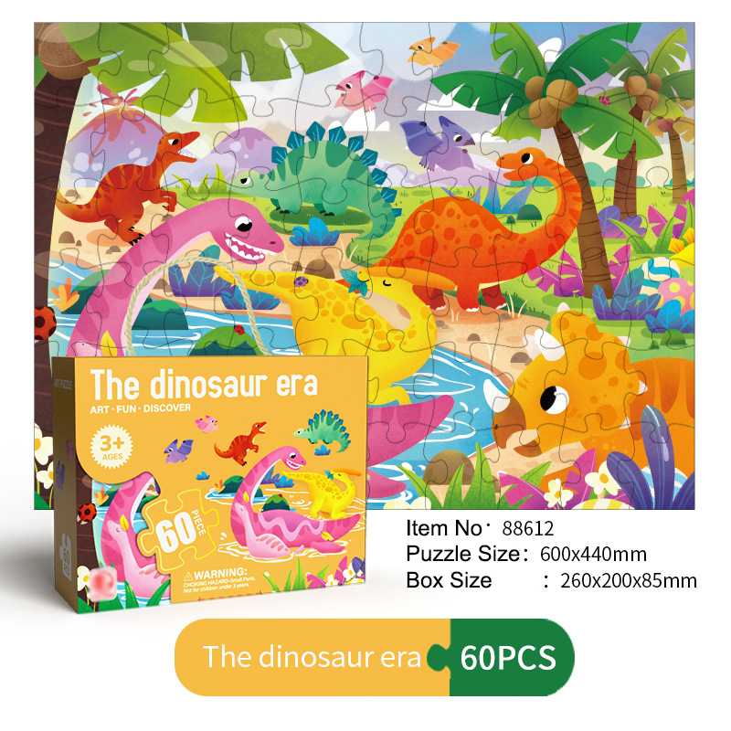 60pcs Dinosaure Era