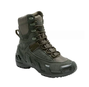 Botas TSB07 Verdes AK, Botas Tácticas de Media Caña, de Cuero Vacuno, Resistentes, para Caza, Senderismo y Uso Diario - Product Image 4