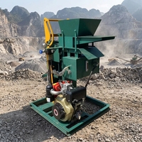 Machine automatique de fabrication de blocs de terre cuite et de pavés en cendres volantes, machine de moulage de briques