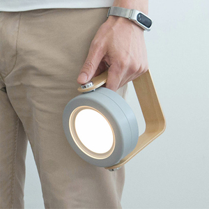 New Creative Wood Handle Foldable Night Lights Reading <b>Lamp</b> <b>Portable</b> Lantern <b>Lamp</b> Telescopic Folding Led <b>Table</b> <b>Lamp</b> USB Charging - Product Image 2