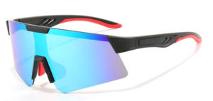Gafas de Sol Unisex de Lujo con Montura Grande, <span class=keywords><strong>Media</strong></span> Montura Cuadrada, Protección UV400, Multicolores, para Deportes al Aire Libre, Venta Directa de Fábrica - Product Image 2
