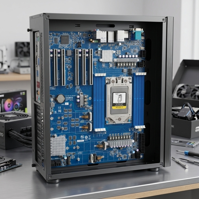 Gigabyte Motherboard MH53-G40 AMD Ryzen Threadripper PRO 9000/7000 WX - E-ATX up