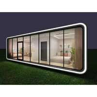 Cabine de travail privée modulaire isolée à prix abordable, abri de jardin préfabriqué, bureau extérieur, pod, cabine Apple