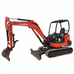 Mini-excavatrice d'occasion Kx040-4 de haute qualité, marque de premier plan, prix usine, avec moteur de marque de premier plan, excavatrice sur chenilles d'occasion - Product Image 1