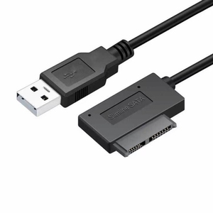 Câble <span class=keywords><strong>SATA</strong></span> vers USB 2.0 noir, convertisseur <span class=keywords><strong>SATA</strong></span> 7+6 13 broches, adaptateur <span class=keywords><strong>SATA</strong></span> vers USB, <span class=keywords><strong>cordon</strong></span> de conversion <span class=keywords><strong>pour</strong></span> <span class=keywords><strong>disque</strong></span> <span class=keywords><strong>dur</strong></span> HDD - Product Image 1