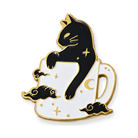 Vente en gros fabricant : Accessoire de mode moderne et original en émail noir pour tasses à café, personnalisable pour commandes en gros