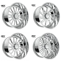 Ruedas Forjadas China Forged Wheels Co. Pulimentadas 6x139.7 8x180 Ruedas Forjadas de Perfil Bajo para Camionetas Ford F-150 F-250 GMC Silverado 1500 2500