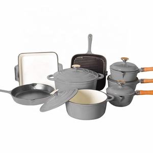 Juego <span class=keywords><strong>de</strong></span> utensilios <span class=keywords><strong>de</strong></span> cocina <span class=keywords><strong>de</strong></span> hierro fundido, juego <span class=keywords><strong>de</strong></span> utensilios antiadherentes para cocina alemana, turca, coreana, rusa y japonesa, <span class=keywords><strong>2022</strong></span>, venta al por mayor - Product Image 1