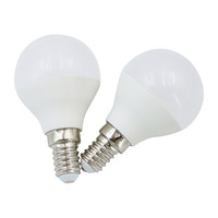Ampoule LED G45 à économie d'énergie 5W, sans scintillement, type globe, culot E14, IRC>80, angle de faisceau 180°, 470LM, 90 Lm/W, LED SMD 2835, 2700-6500K