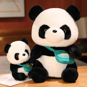 Peluche de <span class=keywords><strong>Panda</strong></span> Premium con Bolsa Temática China, Venta al por Mayor de Fábrica para Tiendas de Regalos y Juguetes, Souvenirs y Regalos Turísticos - Product Image 1