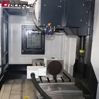 Centre d'usinage vertical GOLDCNC Optimum 5 axes BT40, machine de fraisage de précision en métal, VMC1370, système de commande CNC GSK