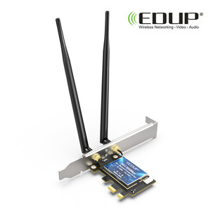 EDUP 3000Mbps BT5.1 Pcie Mạng Không Dây Dongle <span class=keywords><strong>WiFi</strong></span> Card In-tel AX200 Chipset Wi Fi Adapter Cho Pc - Product Image 2