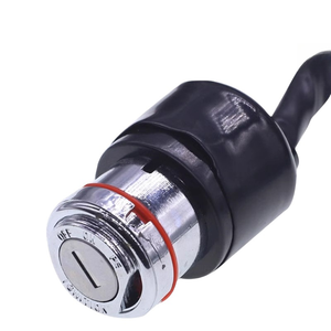 <b>Motorcycle</b> Parts <b>Motorcycle</b> <b>Lock</b> Set, GN125 HJ125 Ignition Switch, 6-Wire and 4-Wire Fuel Tank Cap <b>Lock</b> Steering <b>Lock</b> - Product Image 2