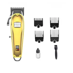 IClipper-K52S Electric Hair Trimmer Clippers for Men Cordless Silvery Professional Hair Clippers Cut Machine