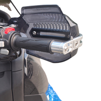 Protector de mano de visera dual para motocicleta modelo Bullet, accesorios de nueva condición