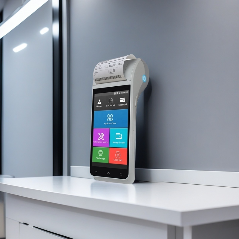 Z91 5,5 дюймов все в одном pos-система smart pos-экран android pos-система терминал с принтером