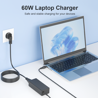 Cargador de 60W para Laptop Samsung, 5.5mm*3.0mm, 19V 3.16A, con 5 Niveles de Protección, Alta Potencia, Calidad Premium, Proveedor de Confianza