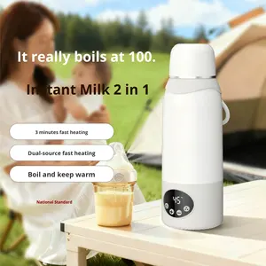 Nouvel Arrivage Transfrontalier – Tasse Chauffante USB à Température Constante 500ml pour Lait, Bouilloire Électrique <span class=keywords><strong>Portable</strong></span> pour Bébé et Voiture, Chauffe-Eau Domestique - Product Image 1