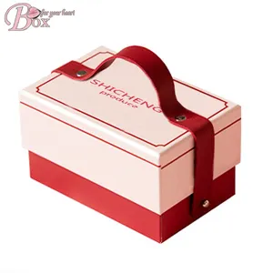 Boîte de rangement en carton OEM, boîte cadeau en papier personnalisée, coffret en carton pour faveurs de mariage, vente en gros, 50 pièces