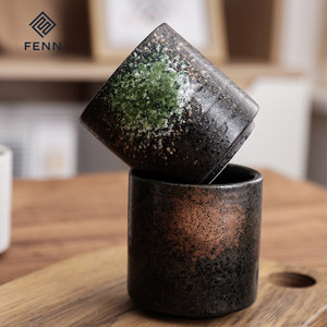 Vendita all'ingrosso di FENN <span class=keywords><strong>tazze</strong></span> in ceramica retrò <span class=keywords><strong>dipinte</strong></span> <span class=keywords><strong>a</strong></span> <span class=keywords><strong>mano</strong></span> con glassa di reazione tazza di <span class=keywords><strong>porcellana</strong></span> per caffetterie e ristoranti - Product Image 4