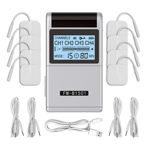 Dispositivo EMS Dual Channel 15 Modos Alivio de calambres en las piernas Recuperación posterior al entrenamiento con pantalla LCD Equipo de fisioterapia de pulso - Product Image 1