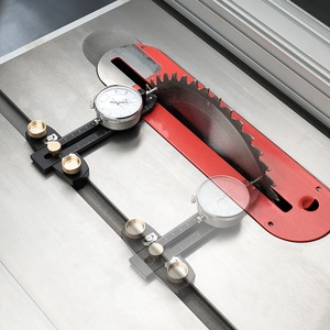 प्रोफेशनल ग्रेड एडजस्टेबल टेबल सॉ डायल इंडिकेटर गेज फेंस एलाइनमेंट जिग हैंड टूल्स - Product Image 5