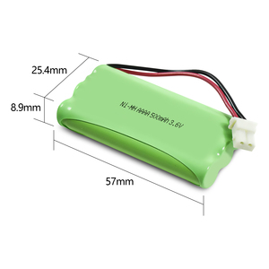 Batterie rechargeable Ni-MH AAAA 500MAH 3.6V pour téléphone sans fil <span class=keywords><strong>VTech</strong></span> BT5632BT5872 8913330100 LS5145 LS5105 LS5146 - Product Image 2