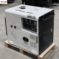 Générateur Diesel 8KW 10KW 15KW 220V 50Hz/60Hz pour blanchisserie, imprimerie, petite salle de sport, alimentation électrique, certifié CE, en stock