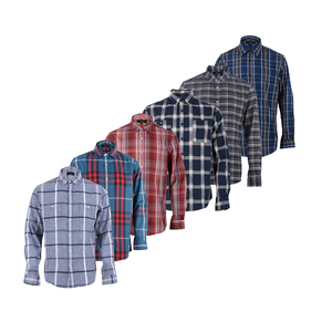 Camicia a Quadri da Uomo Invernale in Cotone di Alta Qualità, Stile Casual <span class=keywords><strong>Turco</strong></span>, Prodotta in Cina - Product Image 1