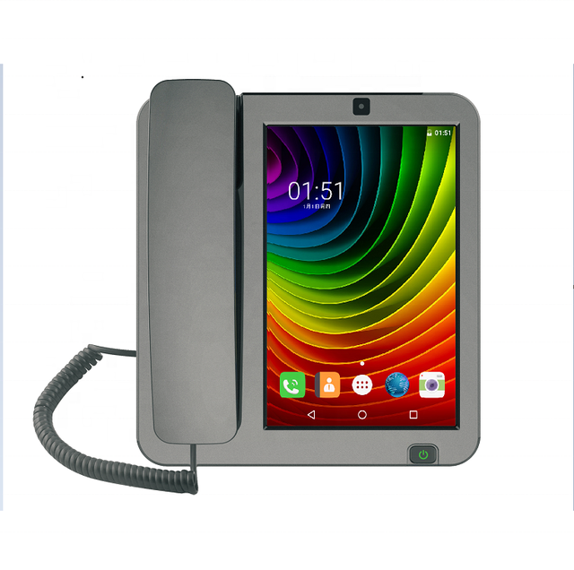 OEM ODM 8" Touch Screen School Android Telephone HD Audio Video Smart  Desktop 4G WiFi Cordless Fixed Wireless Phone