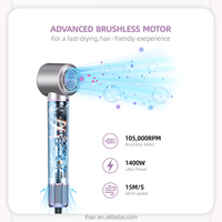 RUCHA 8 en 1, brosse à cheveux à air chaud, peigne à coiffure automatique, sèche-cheveux rapide, brosse multifonction