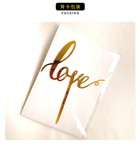 ท็อปเปอร์เค้กวันเกิดแบบใหม่สองชั้น "สุขสันต์<span class=keywords><strong>วัน</strong></span>เกิดสำหรับคุณแม่และคุณพ่อ" ของตกแต่งเค้กอะคริลิค - Product Image 6